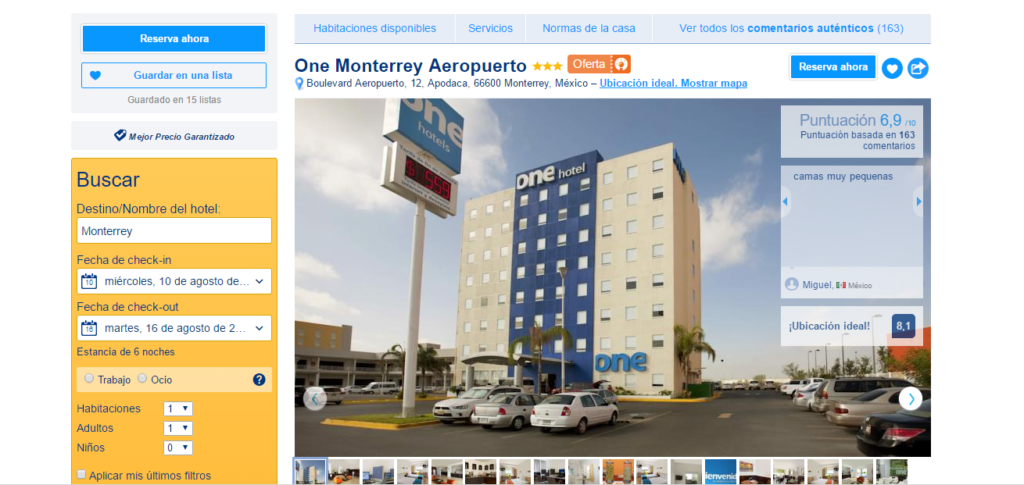 Monterrey hotel